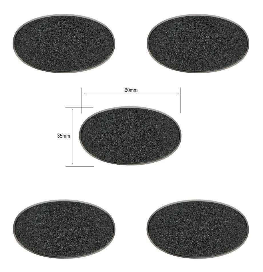 Citadel 60x35mm Oval Bases | Gamer Loot
