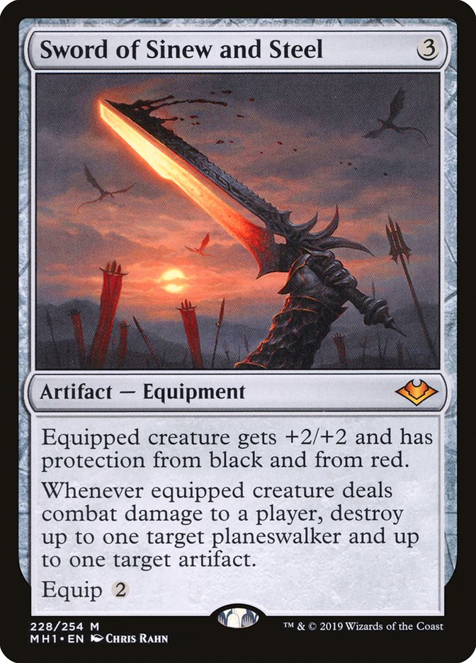 Sword of Sinew and Steel [Modern Horizons] | Gamer Loot