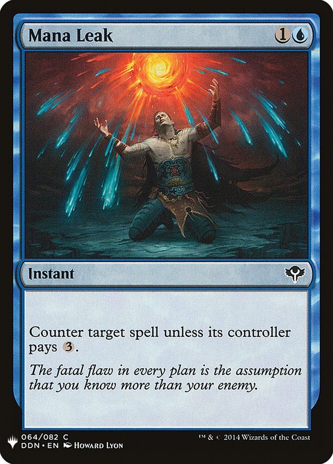 Mana Leak [Mystery Booster] | Gamer Loot