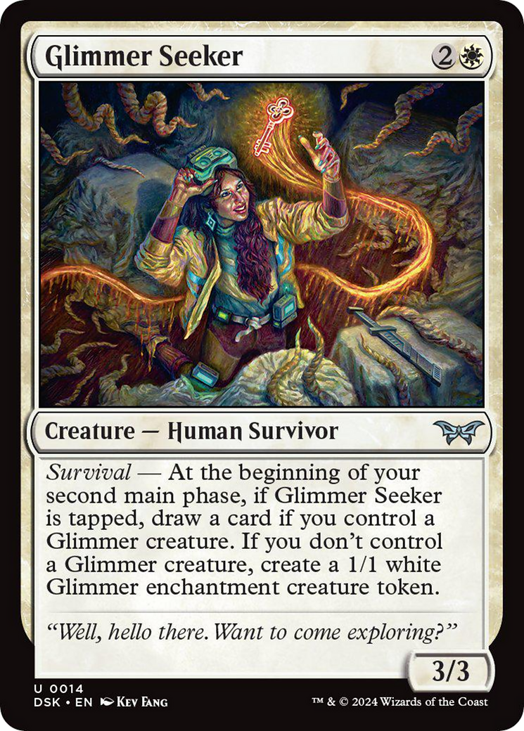 Glimmer Seeker [Duskmourn: House of Horror] | Gamer Loot