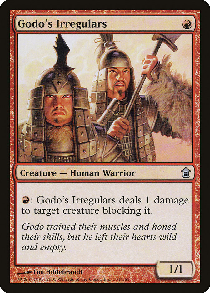 Godo's Irregulars [Saviors of Kamigawa] | Gamer Loot