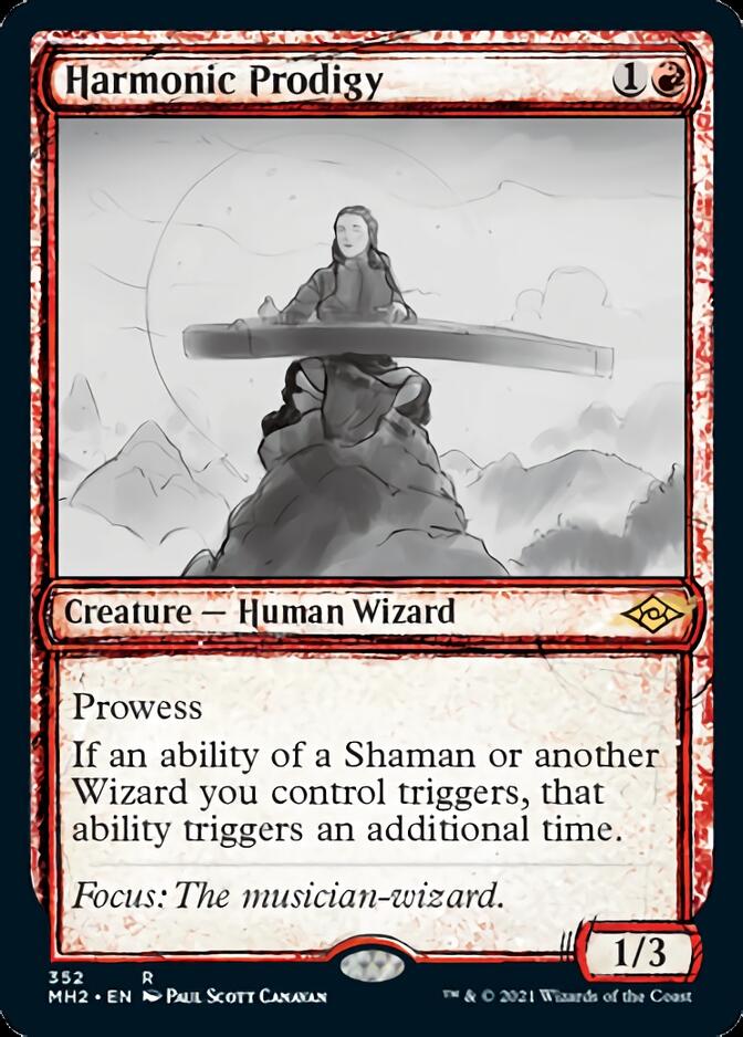 Harmonic Prodigy (Sketch) [Modern Horizons 2] | Gamer Loot
