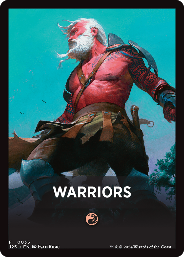 Warriors Theme Card [Foundations Jumpstart Front Cards] | Gamer Loot