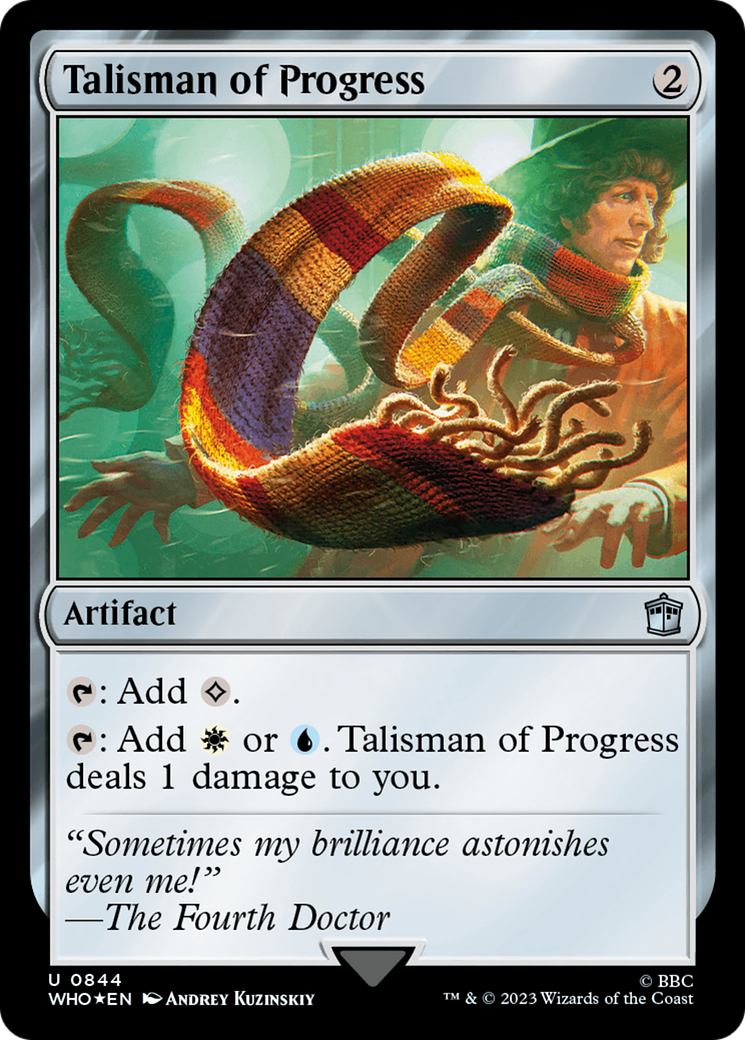 Talisman of Progress (Surge Foil) [Doctor Who] | Gamer Loot