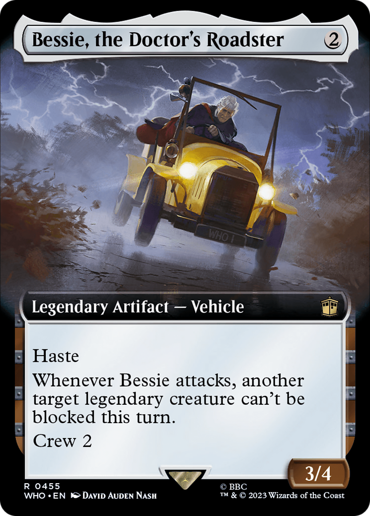 Bessie, the Doctor's Roadster (Extended Art) [Doctor Who] | Gamer Loot