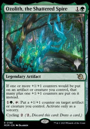 Ozolith, the Shattered Spire (Promo Pack) [March of the Machine Promos] | Gamer Loot