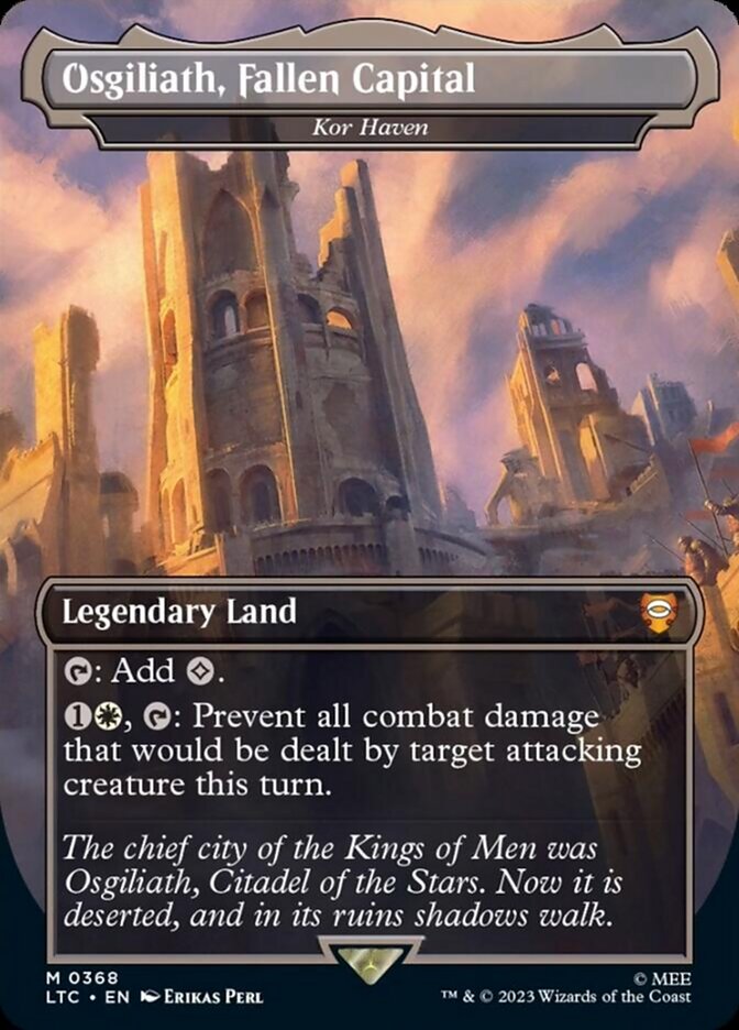 Osgiliath, Fallen Capital - Kor Haven [The Lord of the Rings: Tales of Middle-Earth Commander] | Gamer Loot