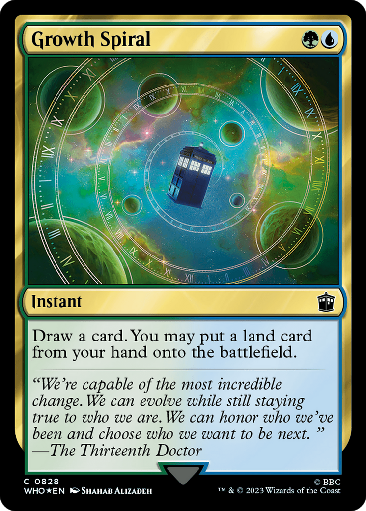 Growth Spiral (Surge Foil) [Doctor Who] | Gamer Loot