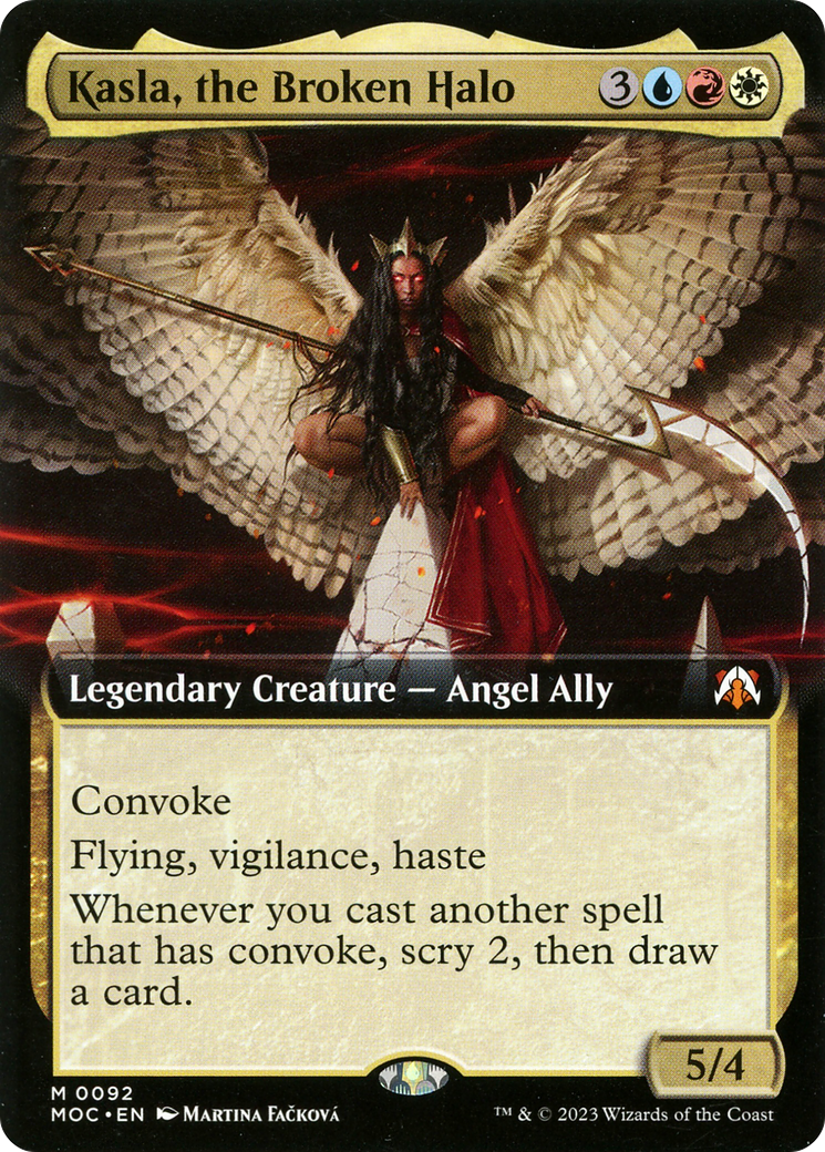 Kasla, the Broken Halo (Extended Art) [March of the Machine Commander] | Gamer Loot