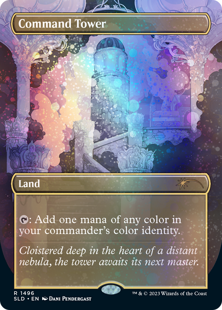 Command Tower (1697) (Rainbow Foil) [Secret Lair Drop Series] | Gamer Loot