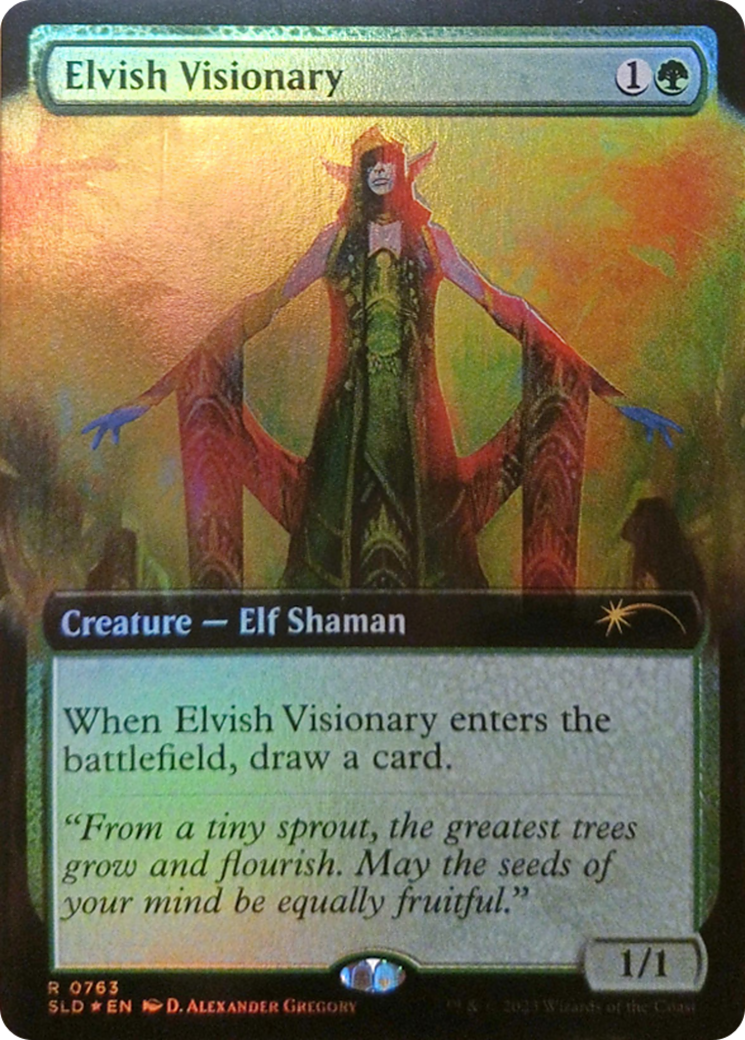 Elvish Visionary (Extended Art) [Secret Lair Drop Series] | Gamer Loot