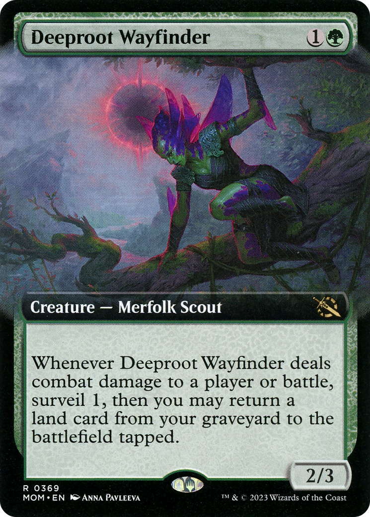 Deeproot Wayfinder (Extended Art) [March of the Machine] | Gamer Loot