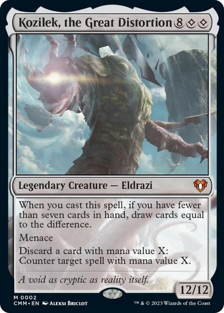 Kozilek, the Great Distortion [Commander Masters] | Gamer Loot