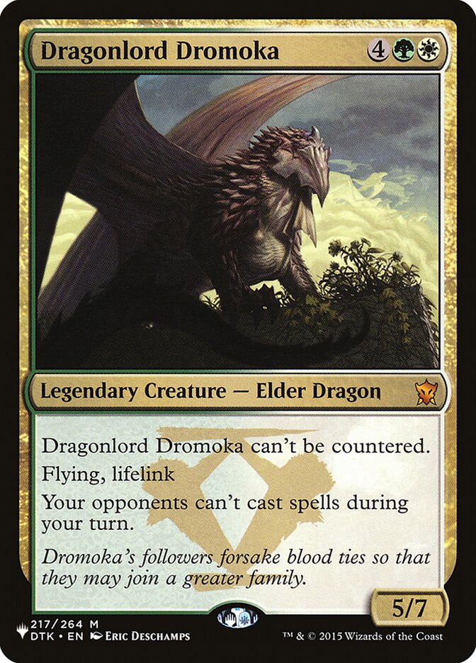 Dragonlord Dromoka [The List] | Gamer Loot