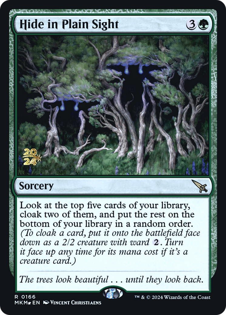 Hide in Plain Sight [Murders at Karlov Manor Prerelease Promos] | Gamer Loot