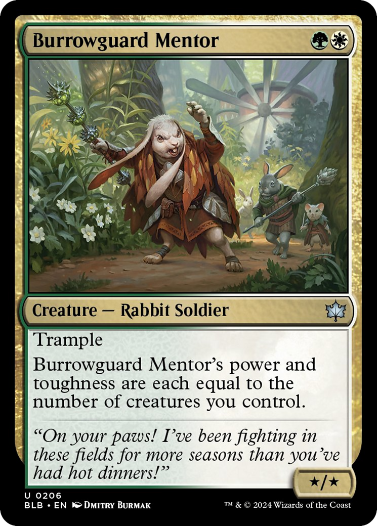 Burrowguard Mentor [Bloomburrow] | Gamer Loot