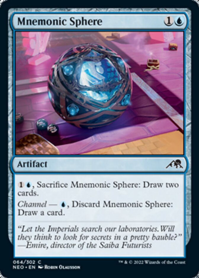 Mnemonic Sphere [Kamigawa: Neon Dynasty] | Gamer Loot