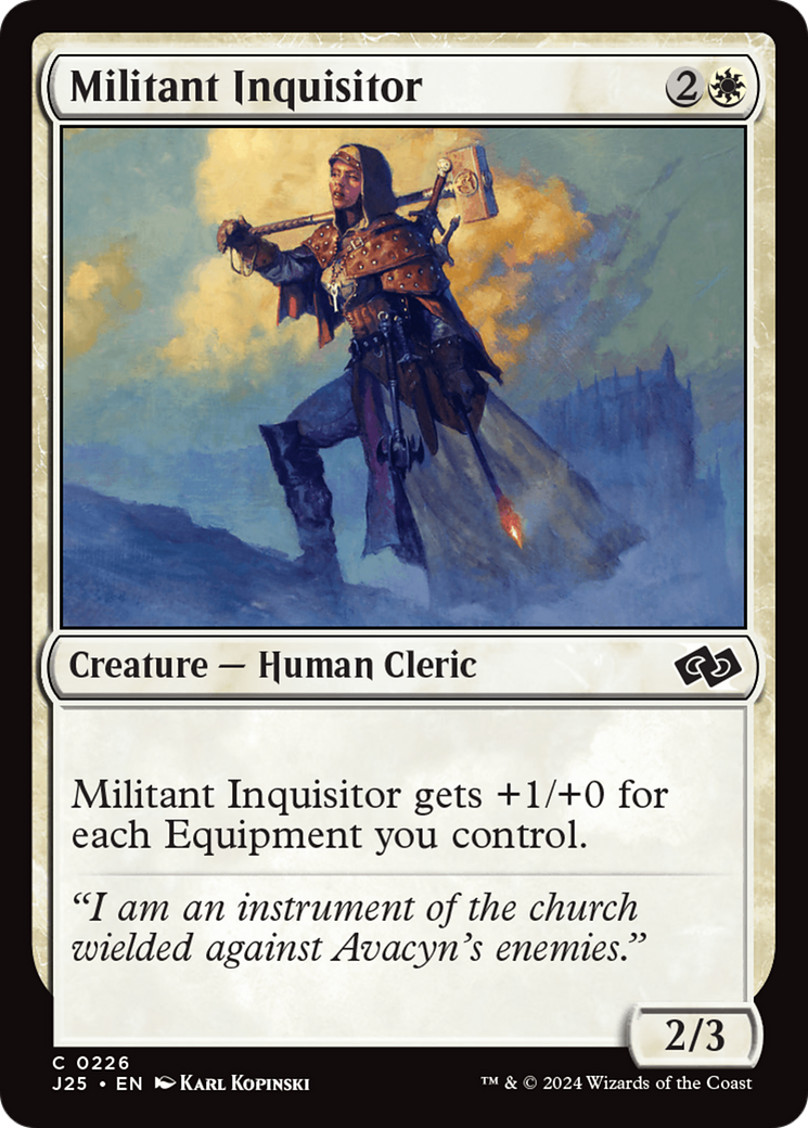 Militant Inquisitor [Foundations Jumpstart] | Gamer Loot