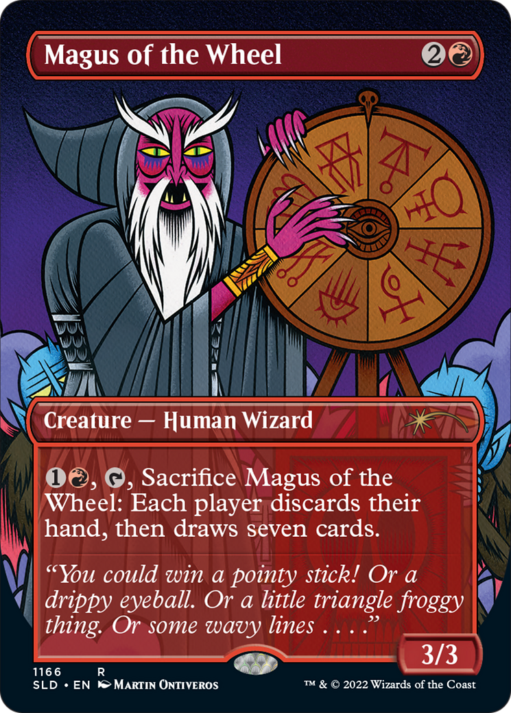 Magus of the Wheel (Borderless) [Secret Lair Drop Series] | Gamer Loot