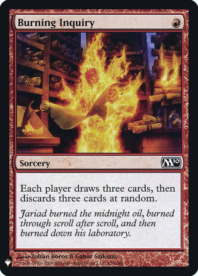 Burning Inquiry [Mystery Booster] | Gamer Loot