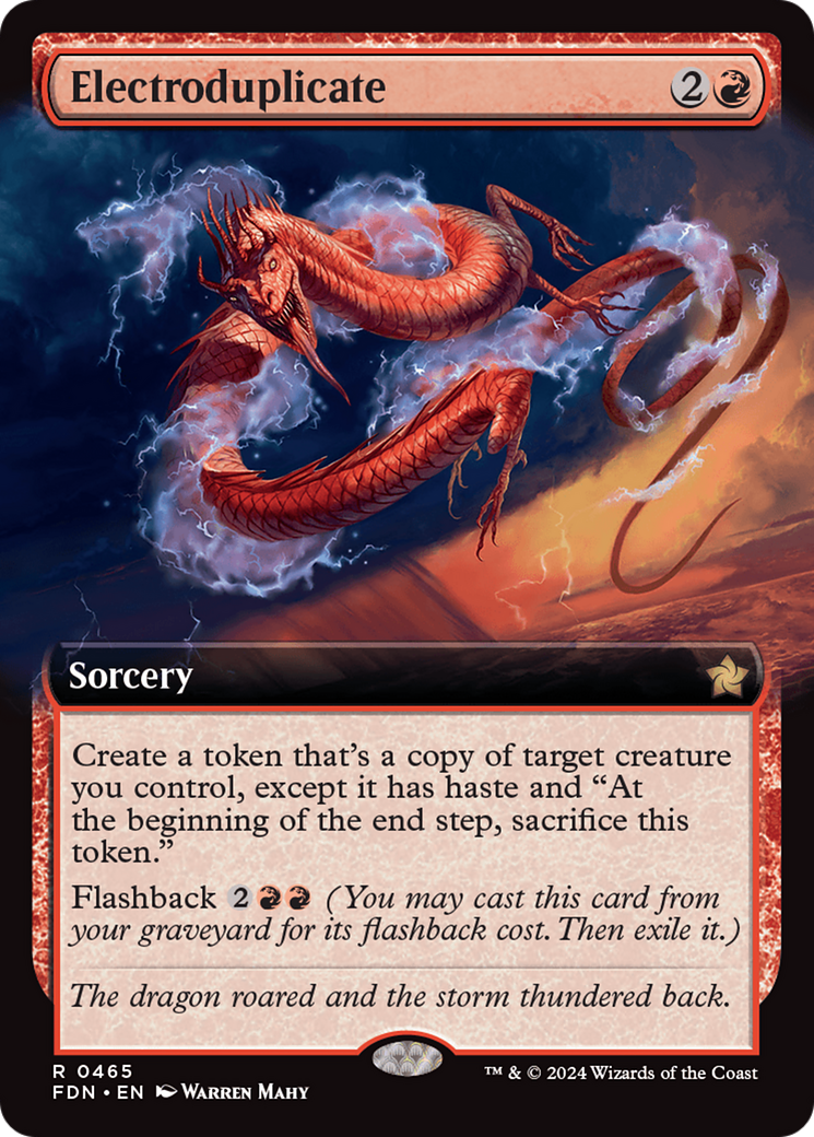Electroduplicate (Extended Art) [Foundations] | Gamer Loot