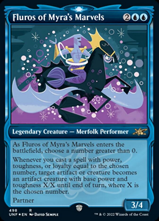 Fluros of Myra's Marvels (Showcase) (Galaxy Foil) [Unfinity] | Gamer Loot