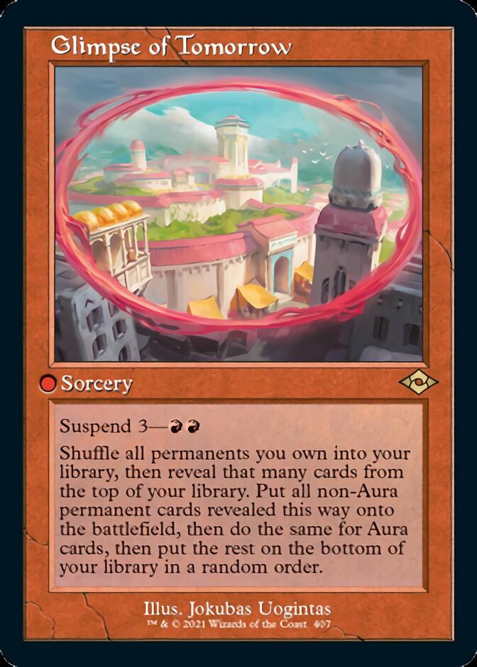 Glimpse of Tomorrow (Retro Foil Etched) [Modern Horizons 2] | Gamer Loot