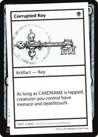 Corrupted Key (2021 Edition) [Mystery Booster Playtest Cards] | Gamer Loot