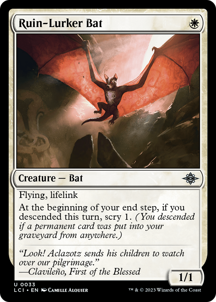 Ruin-Lurker Bat [The Lost Caverns of Ixalan] | Gamer Loot