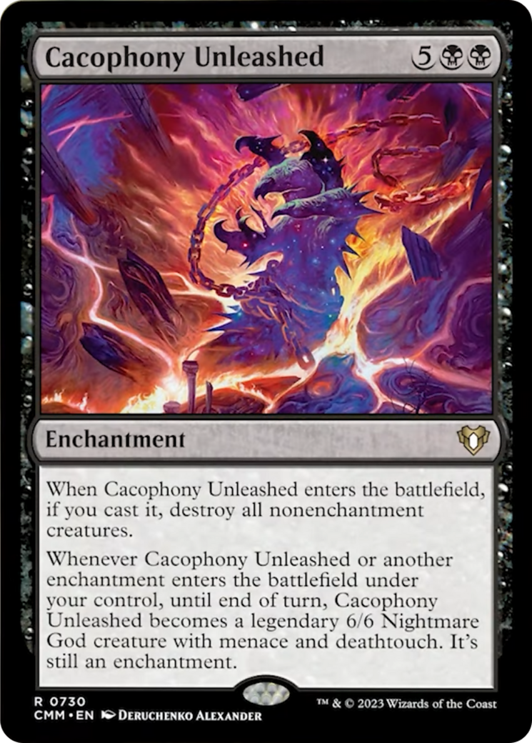 Cacophony Unleashed [Commander Masters] | Gamer Loot