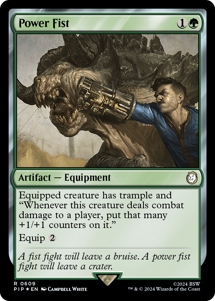 Power Fist (Surge Foil) [Fallout] | Gamer Loot