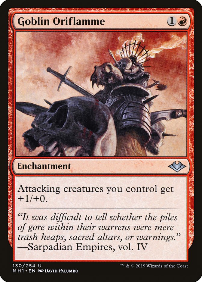 Goblin Oriflamme [Modern Horizons] | Gamer Loot