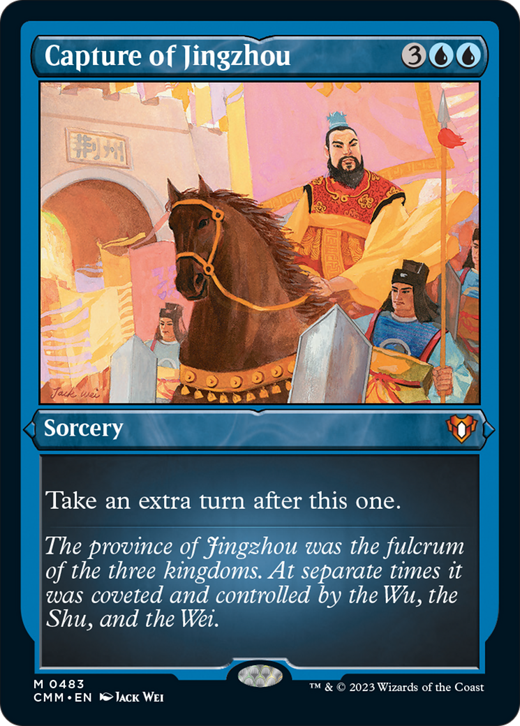 Capture of Jingzhou (Foil Etched) [Commander Masters] | Gamer Loot