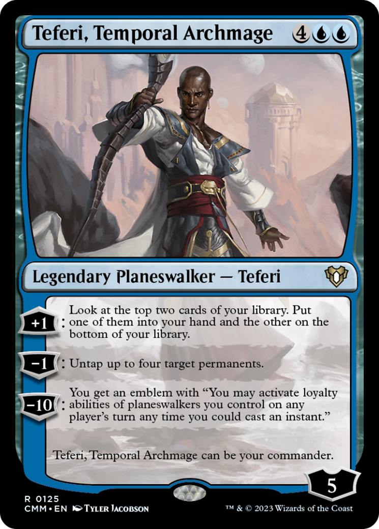 Teferi, Temporal Archmage [Commander Masters] | Gamer Loot