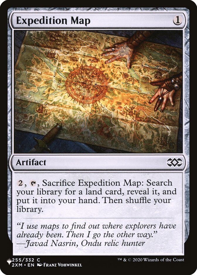 Expedition Map [The List] | Gamer Loot
