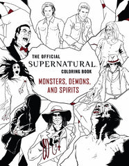 The Official Supernatural Coloring Book: Monsters, Demons, and Spirits | Gamer Loot