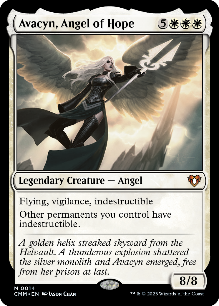 Avacyn, Angel of Hope [Commander Masters] | Gamer Loot