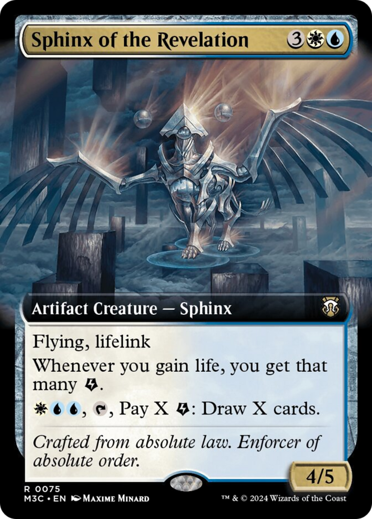 Sphinx of the Revelation (Extended Art) [Modern Horizons 3 Commander] | Gamer Loot