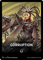 Corruption Theme Card [Phyrexia: All Will Be One Tokens] | Gamer Loot