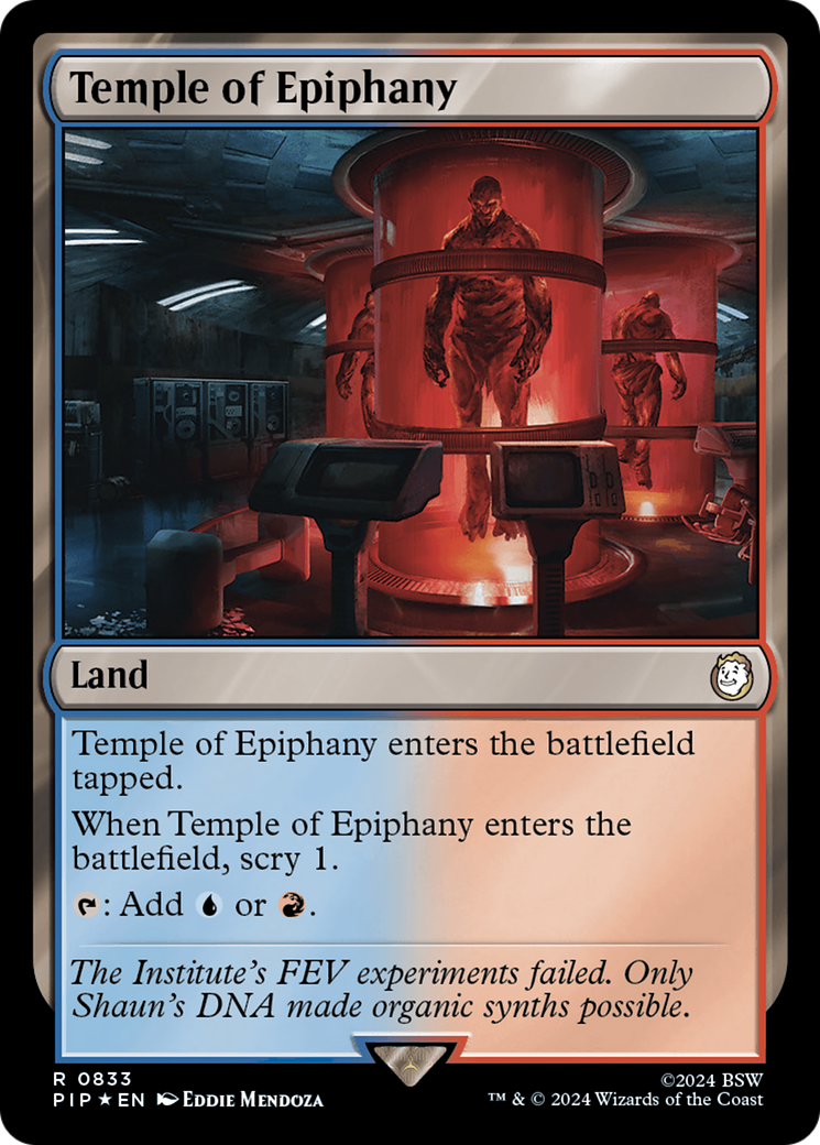 Temple of Epiphany (Surge Foil) [Fallout] | Gamer Loot