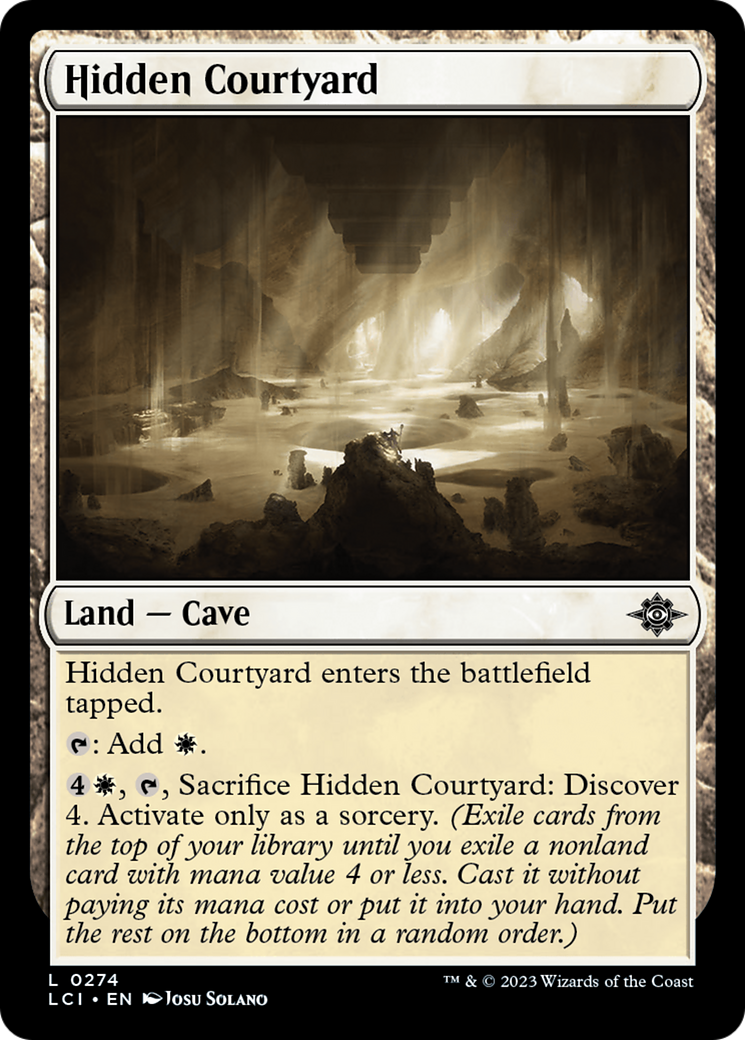 Hidden Courtyard [The Lost Caverns of Ixalan] | Gamer Loot