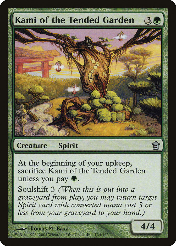Kami of the Tended Garden [Saviors of Kamigawa] | Gamer Loot