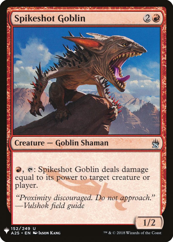 Spikeshot Goblin [Mystery Booster] | Gamer Loot