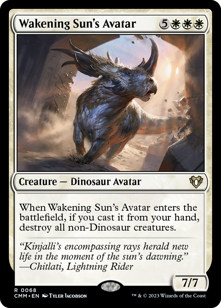 Wakening Sun's Avatar [Commander Masters] | Gamer Loot