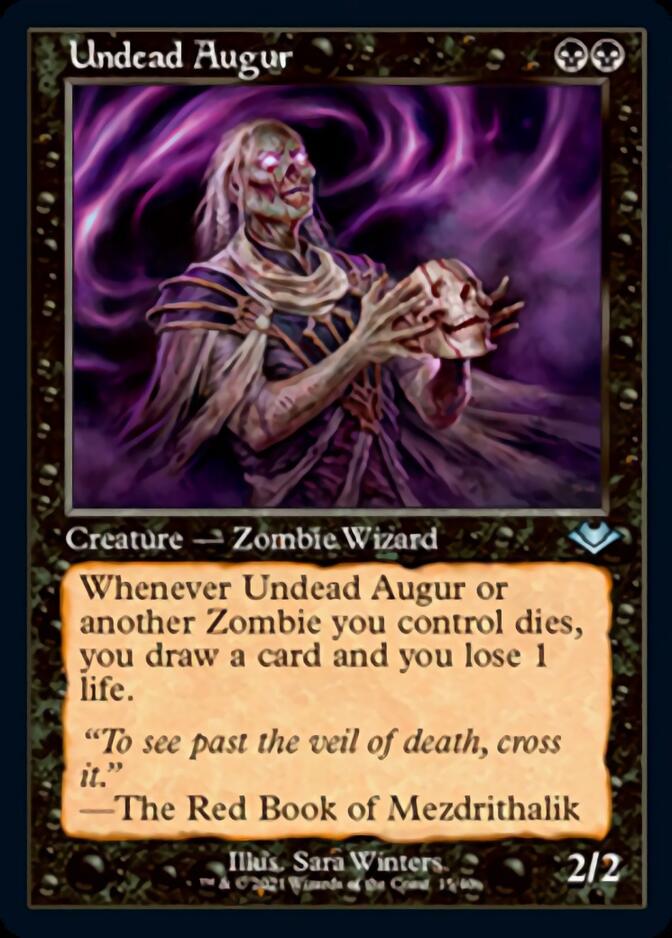 Undead Augur (Retro Foil Etched) [Modern Horizons] | Gamer Loot