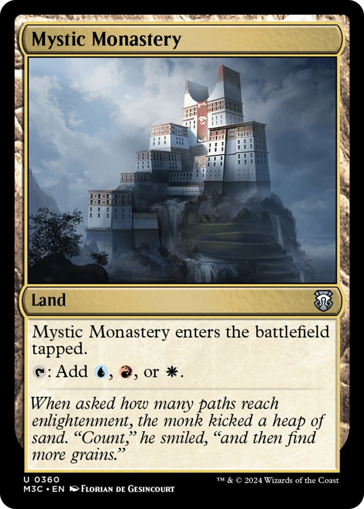 Mystic Monastery [Modern Horizons 3 Commander] | Gamer Loot