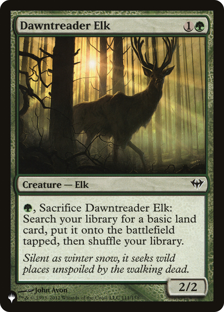 Dawntreader Elk [The List Reprints] | Gamer Loot