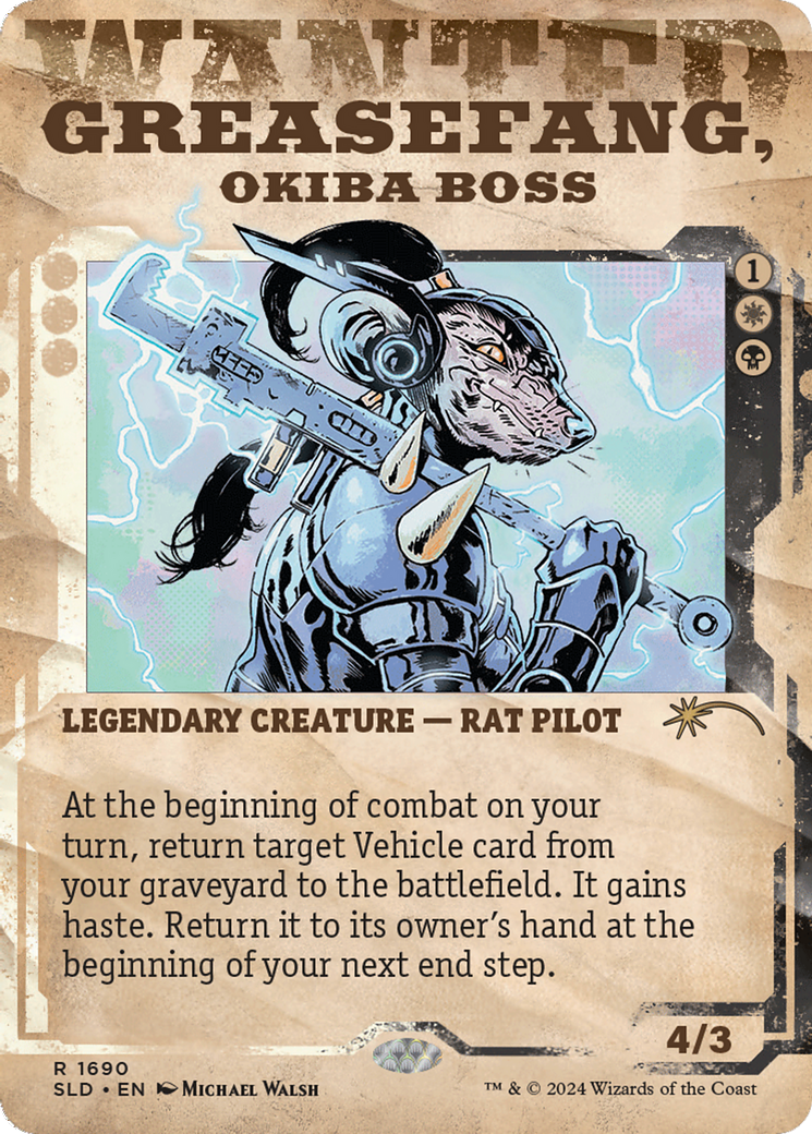 Greasefang, Okiba Boss [Secret Lair Drop Series] | Gamer Loot