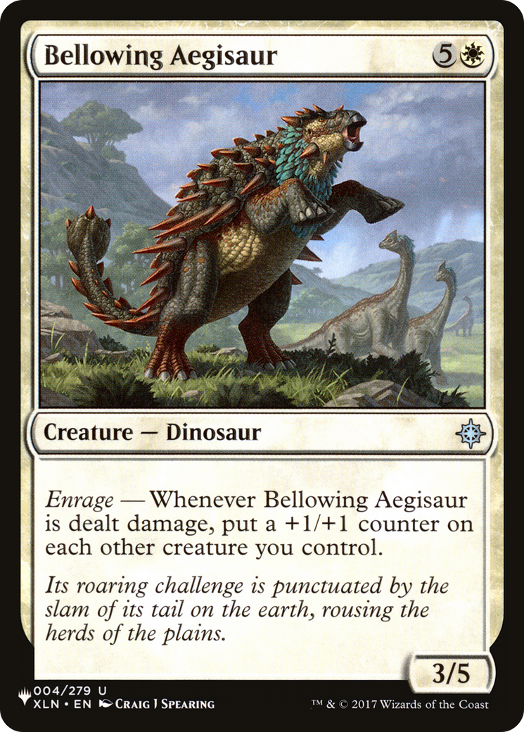 Bellowing Aegisaur [The List Reprints] | Gamer Loot