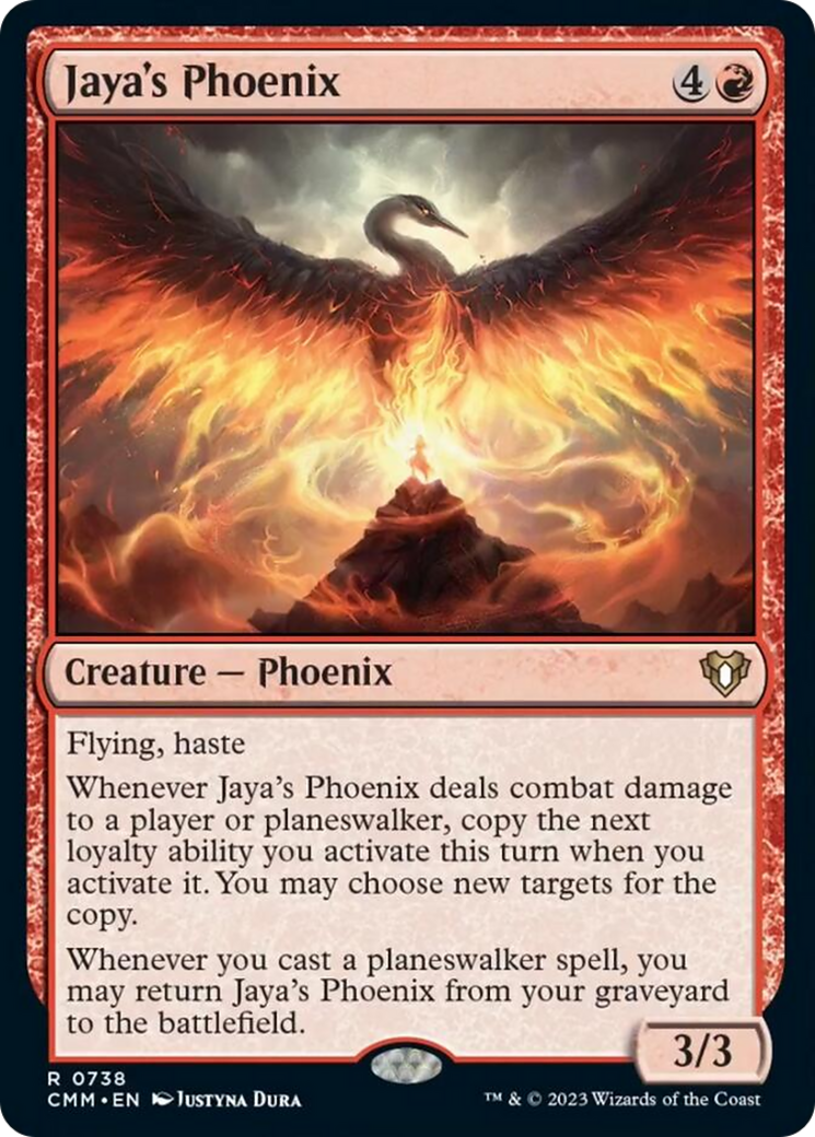 Jaya's Phoenix [Commander Masters] | Gamer Loot